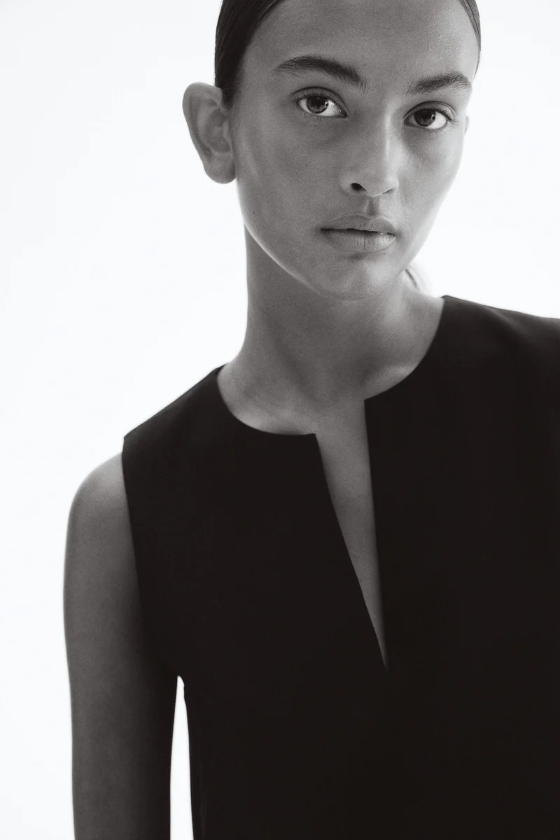 H&M Twill shift dress