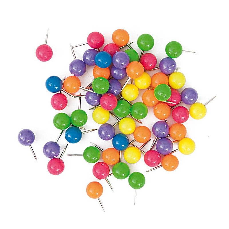 RICO DESIGN Push Pins - Round (60Pcs)