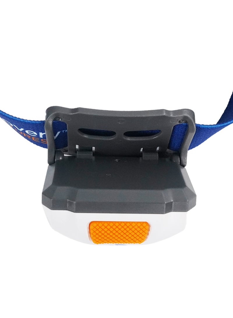 Discovery Discovery Adventures HeadLamp, ME, Smart Light Sensor, MAX 160LM, 6500K  +2PCS RED LIGHT LAMP BEAD, For Camping, Hiking, Fishing - Image 3