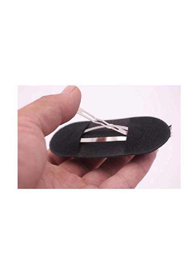 ASTRQLE 10 Pcs Black Sponge Bump Up Hair Clip Volume Padding Bun Updo Magic Head Insert Hair Barrettes Maker Tool Hairpins Hair Accessories - Image 5