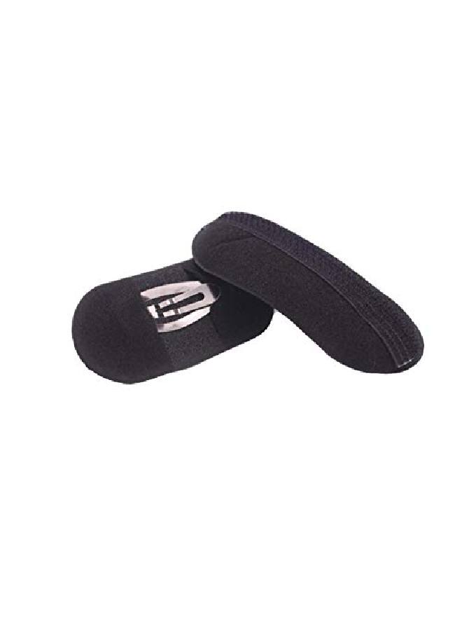 ASTRQLE 10 Pcs Black Sponge Bump Up Hair Clip Volume Padding Bun Updo Magic Head Insert Hair Barrettes Maker Tool Hairpins Hair Accessories - Image 2