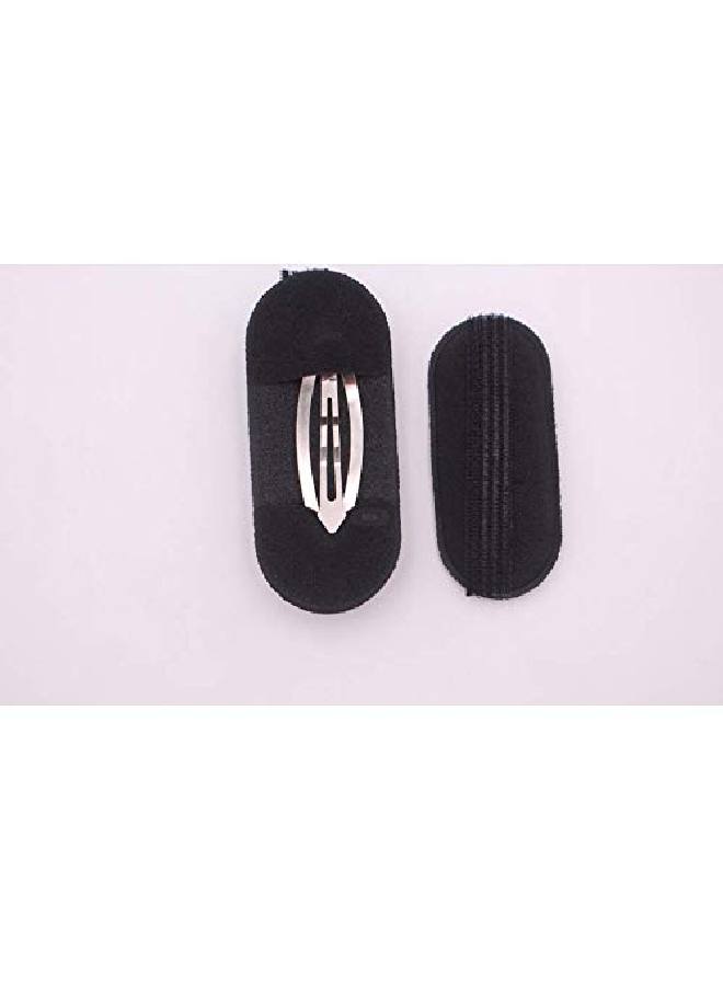 ASTRQLE 10 Pcs Black Sponge Bump Up Hair Clip Volume Padding Bun Updo Magic Head Insert Hair Barrettes Maker Tool Hairpins Hair Accessories - Image 3