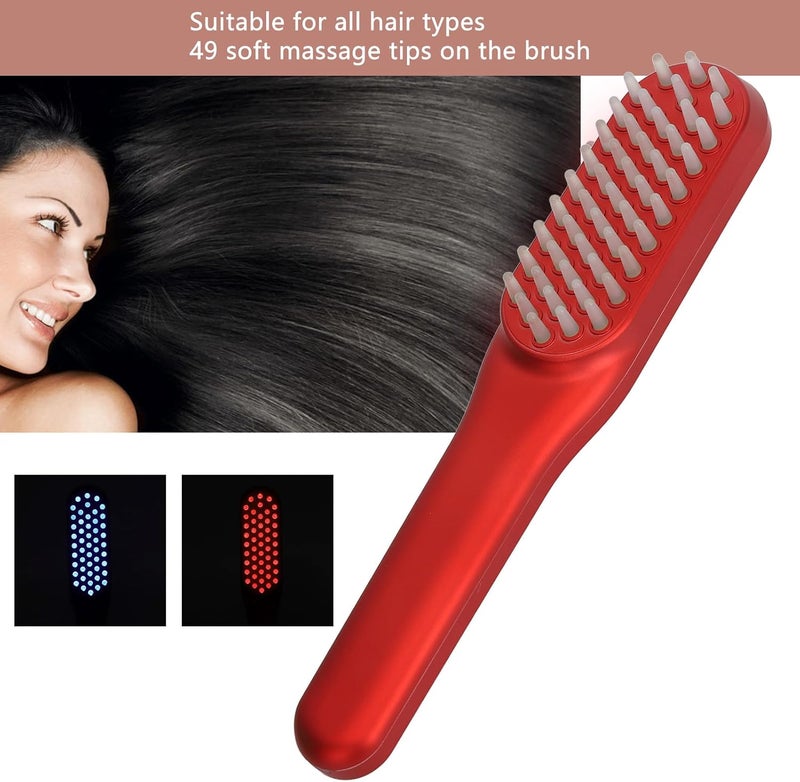 klarako Wireless Electric Scalp Massaging Brush with 49 Soft Massage Tips, Portable Design Cordless Electric Massager for Relaxation and Muscle Relief - Image 1