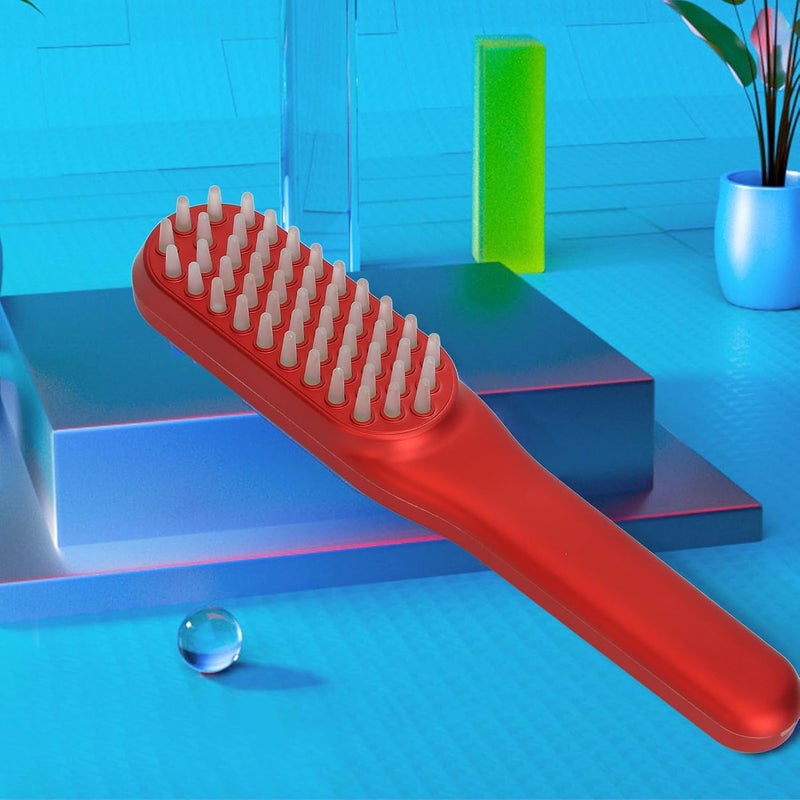 klarako Wireless Electric Scalp Massaging Brush with 49 Soft Massage Tips, Portable Design Cordless Electric Massager for Relaxation and Muscle Relief - Image 4