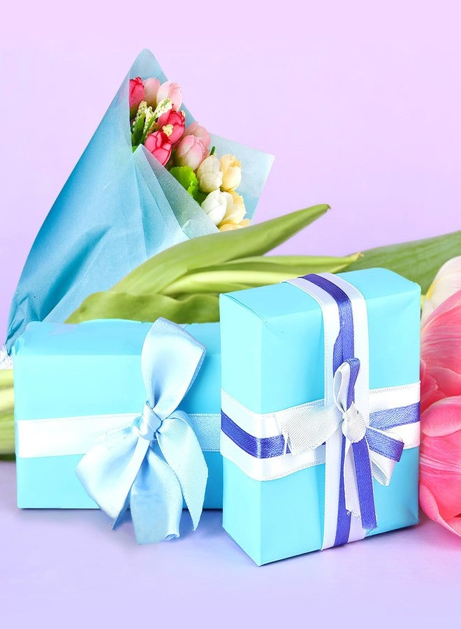 PLULON 60 Sheets Light Blue Tissue Paper Bulks, Gift Wrap Tissue Paper Sheets for Packaging Birthday Gift Wrapping Birthday Wedding Holiday - Image 4