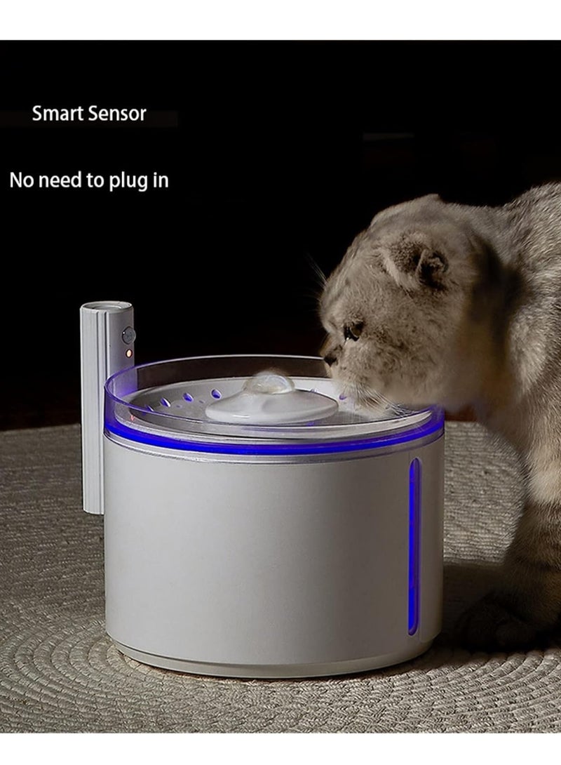 DOGNESS Smart Sensor Water Feeder For Pets-White - Image 4