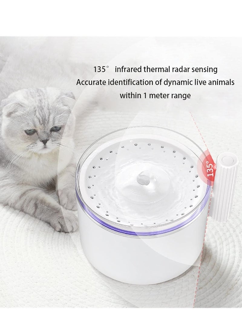 DOGNESS Smart Sensor Water Feeder For Pets-White - Image 5