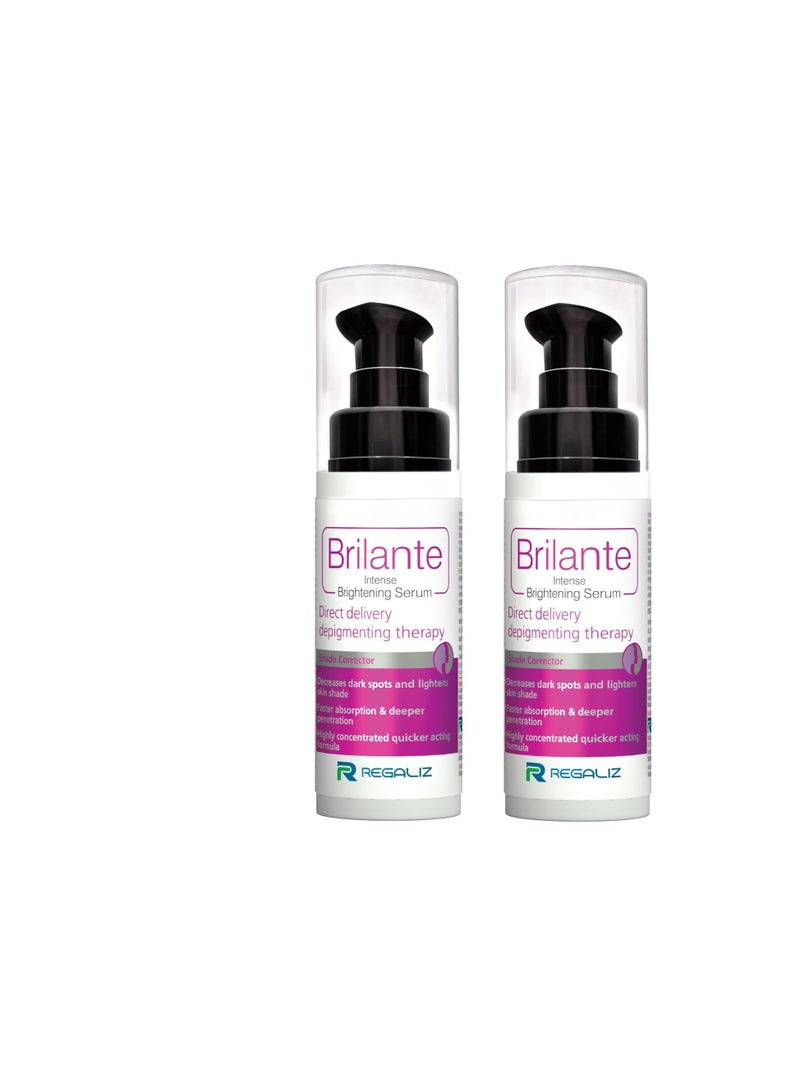 Regaliz Brilante Intense Brightening Serum | Advanced Dark Spot & Hyperpigmentation Treatment | Evens Skin Tone, Reduces Acne Scars | 30ml -Pack of 2 - Image 4