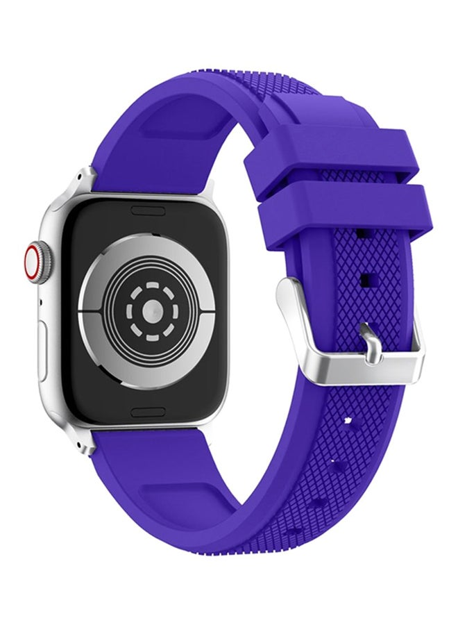 Voberry Replacement Strap For Apple Watch Series 4 40mm Purple - Image 2