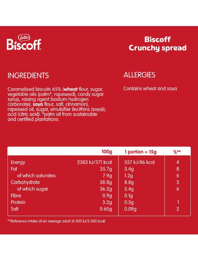 Lotus Biscoff Spread Crunchy (Ramadan Special) 500g  - Image 4