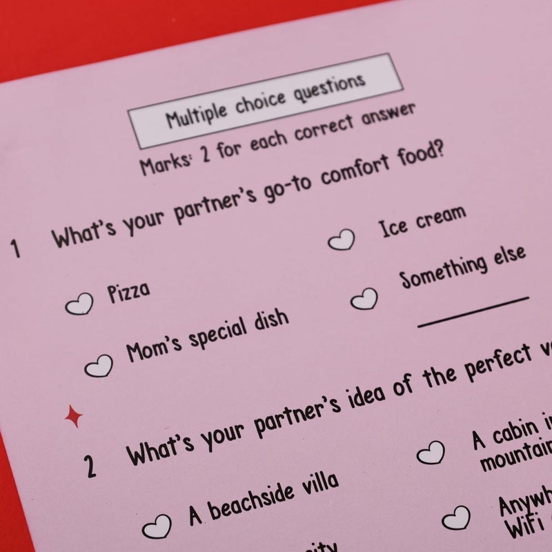 Oye Happy OyeHappy Couples Quiz Card Fun Romantic Game for Valentines Date Nights Anniversaries - Image 5