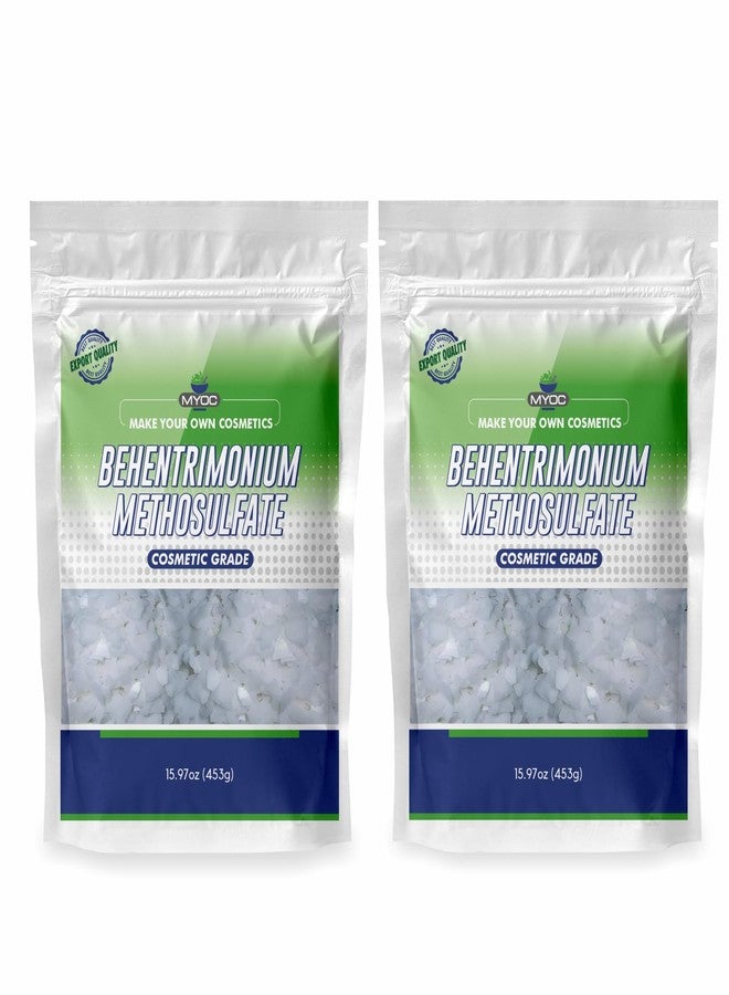 MYOC BTMS (بيهيترمونيم ميثوسلفات) - 15.97 أونصة، مادة خام نقية من الدرجة التجميلية، مثبت مائي للتكييف لكريمات، لوشن، شامبو وبلسم - عبوة من 2 - Image 1