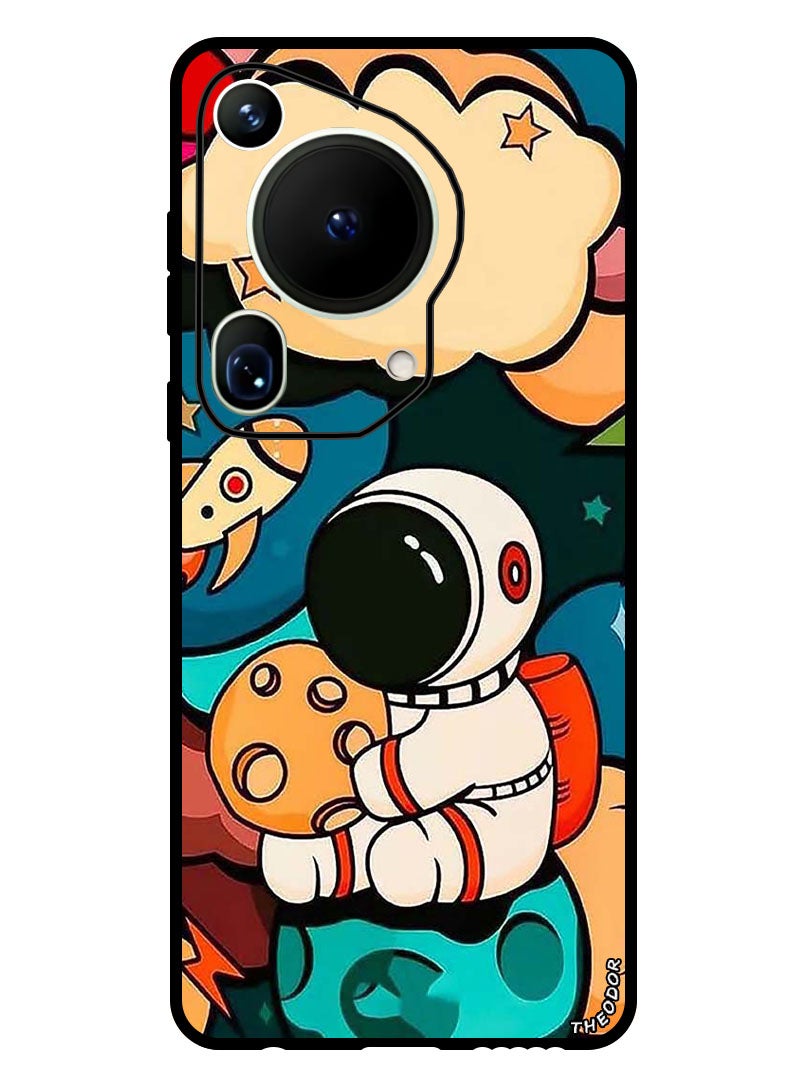 Theodor Protective Case Anti Scratch Shock Proof Bumper Cover For Huawei Pura 70 Ultra Astronaut Cheese - Image 1