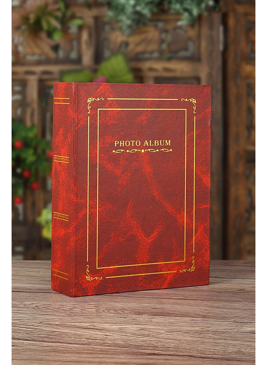 GünTech 10X15 200 Paperback Photo Album Claret Red  - Image 1