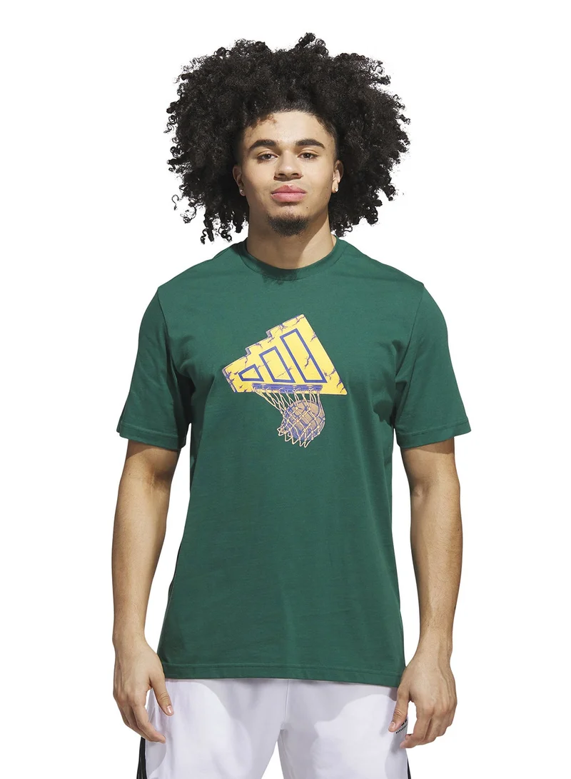 اديداس تيشيرت مطبوع ظهرك معنا