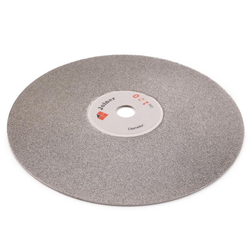 JOINER 6" inch 150 mm Grit 120 Diamond Grinding Disc Abrasive Wheel Coated Flat Lap Disk Jewelry Tools for Gemstone Glass Rock Ceramics - Image 1