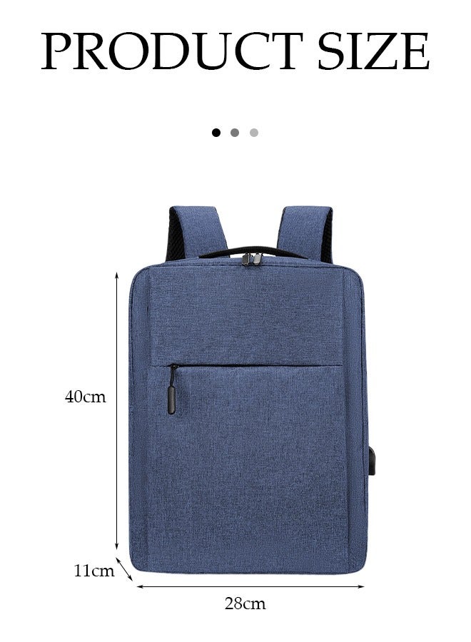 DUNISO Travel Laptop Backpack Portable Business Bag With USB charging port with Multiple Spacious Compartments, Tablet Pocket, for 15.6-inch Laptops, Tablets - Image 2