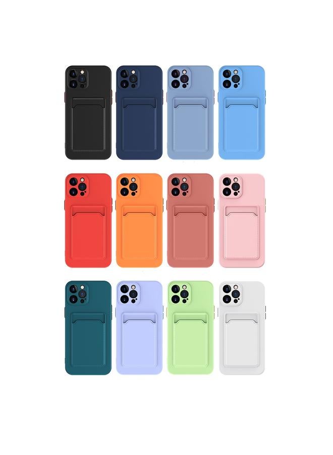 S-TOP Case For iPhone 14 Pro Max Skin Feel Card Color Button TPU Case - Image 2
