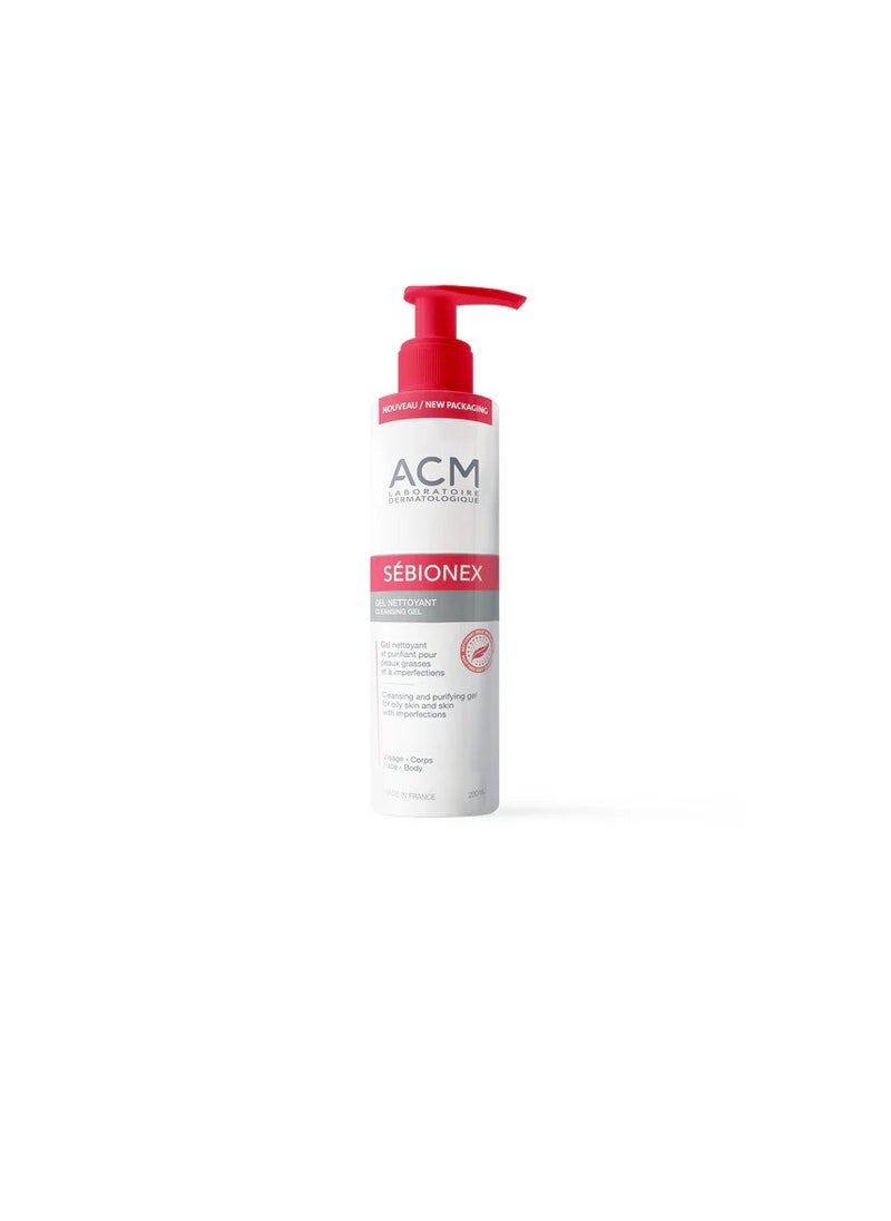 ACM Laboratoire dermatologique ACM Sebionex Cleansing Gel for Oily Skin 200 ml  - Image 5
