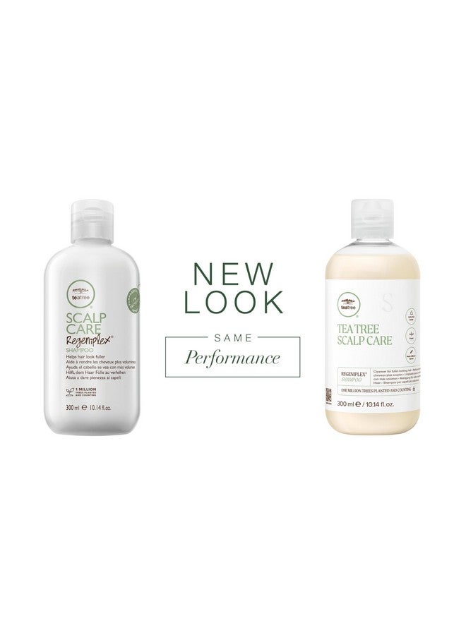 Tea Tree Scalp Care Regeniplex Shampoo Thickens + Strengthens For Thinning Hair 10.14 Fl. Oz. - Image 2