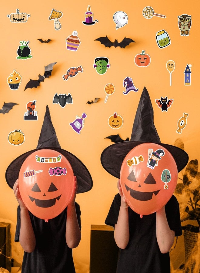 Greingways 300 PCS Halloween Pumpkin Stickers, Vinyl Waterproof Stickers for Water Bottles Laptop Skateboard Computer, Halloween Party Favors Gifts Funny for Kids Teens Adults - Image 4