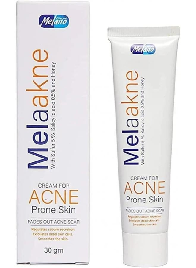 Melano Pharma Skin cream for acne treatment 30g - Image 1