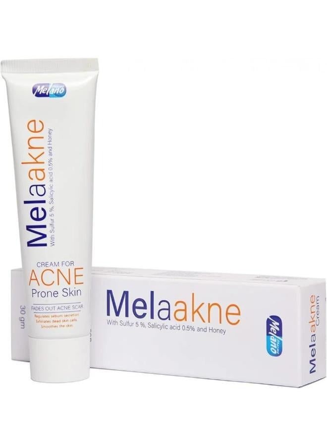 Melano Pharma Skin cream for acne treatment 30g - Image 2