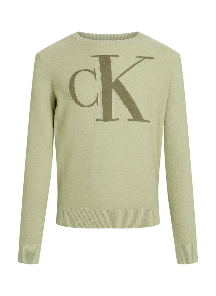 كالفن كلاين جينز Youth Graphic Logo Sweatshirt