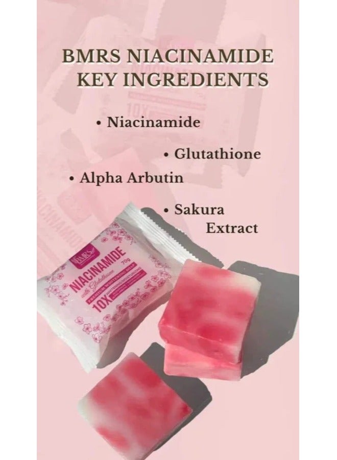 بمارس نياسيناميد مع الجلوتاثيون صابون التبييض الفاخر - Image 5