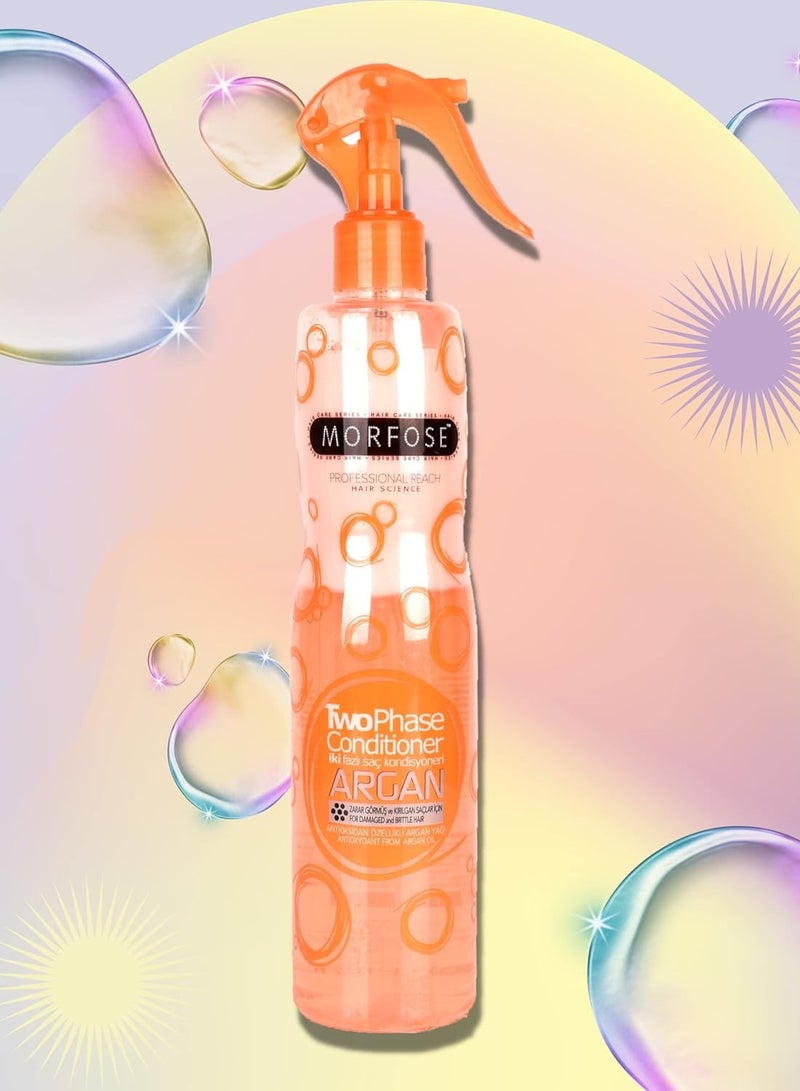 مورفوز بخاخ مورفوس المكيف ثنائي الطور بزيت الأرجان - إصلاح وترطيب (400 مل) - Image 2