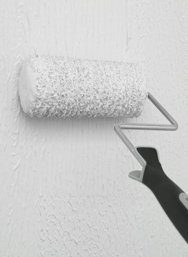 ROLLINGDOG 9" Drywall Compound Roller Cover - Heavy Duty Drywall Texture Roller Putty Roller Brush for Spreading Wall Compound - Image 5