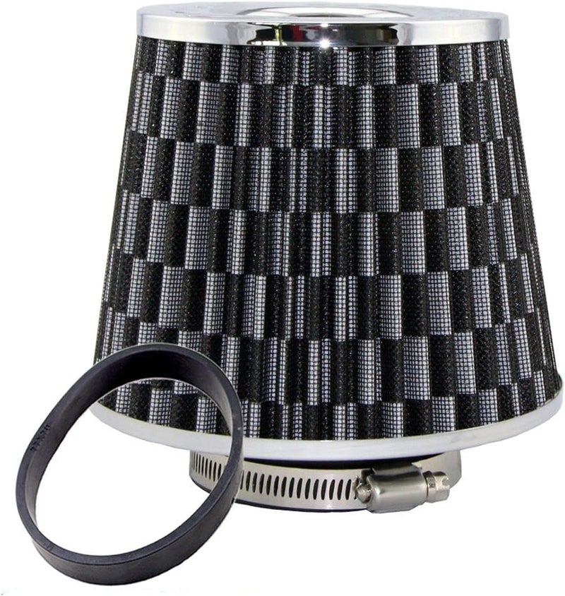 Vuzmode Universal Car Air Filter - 70MM Carbon - Image 1