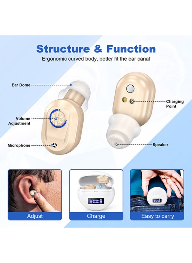 Rechargeable Hearing Aids, Hearing Amplifier for Clear Sound, Comfortable & Nearly Invisible Design - pzsku/Z9526D95FFD578315BD35Z/45/_/1714282235/80f4f96d-5757-42d4-b5e0-247f5bf3823a