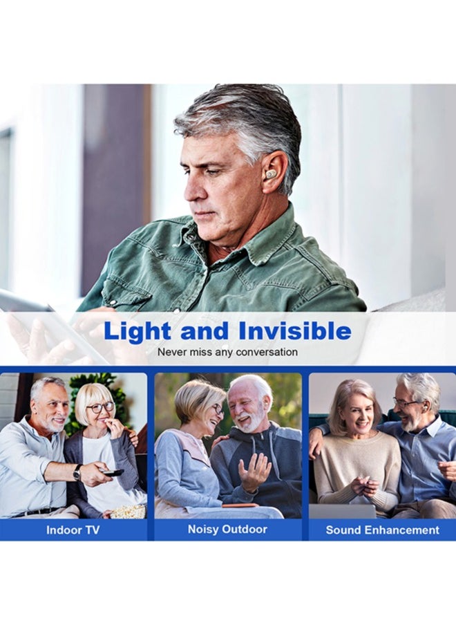 Chixing Rechargeable Hearing Aids, Hearing Amplifier for Clear Sound, Comfortable & Nearly Invisible Design  - Image 3