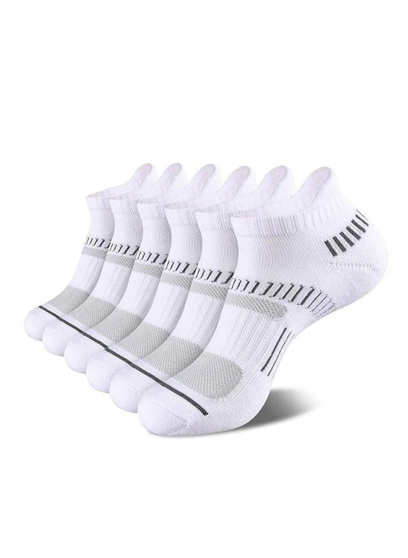 infino جوارب رياضية رجالية (5 عبوات) - قصة منخفضة ، ماصة للعرق ، مقاومة للرائحة ، راحة طوال الموسم - مثالية لأنماط الحياة النشطة ، الجري والملابس اليومية - مجموعة الجوارب المثالية للرجال - Image 1