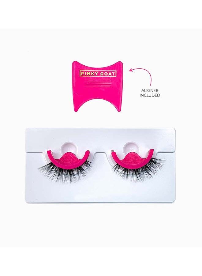 PINKY GOAT - Pre-Glued Violet Lash - Image 1