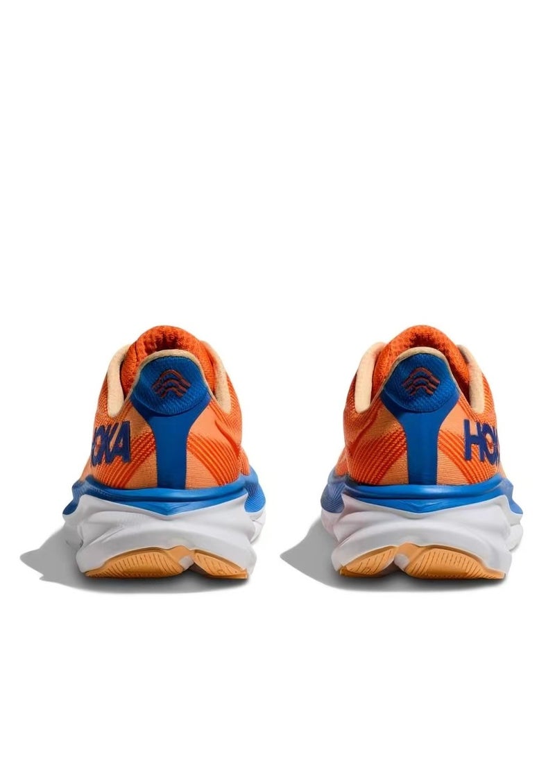 Hoka Clifton 9 Outdoor Running Sneakers Orange