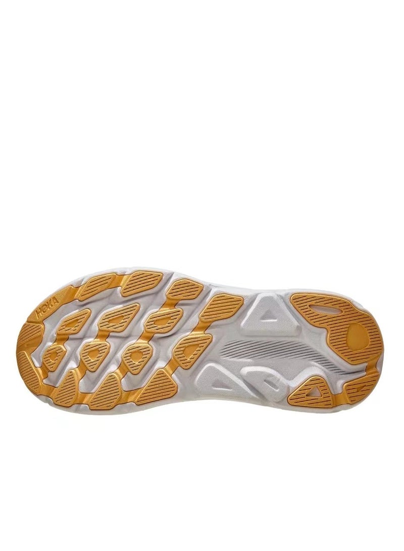 Hoka Clifton 9 Outdoor Running Sneakers Orange