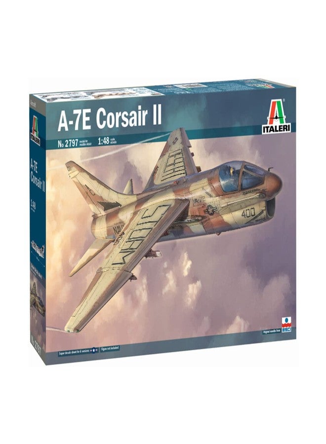 Italeri 2797S 1:48 A-7E Corsair II, Faithful Replica, Model Making, Crafts, Hobbies, Gluing, Plastic Construction kit, Assembly - Image 1