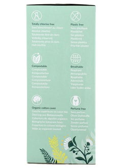 NATRACARE Natracare Natural Organic Curved Panty Liners, with Certified Organic Cotton, Ecologically Certified Cellulose Pulp and Plant Starch (1 Pack, 30 Liners Total)  - Image 5