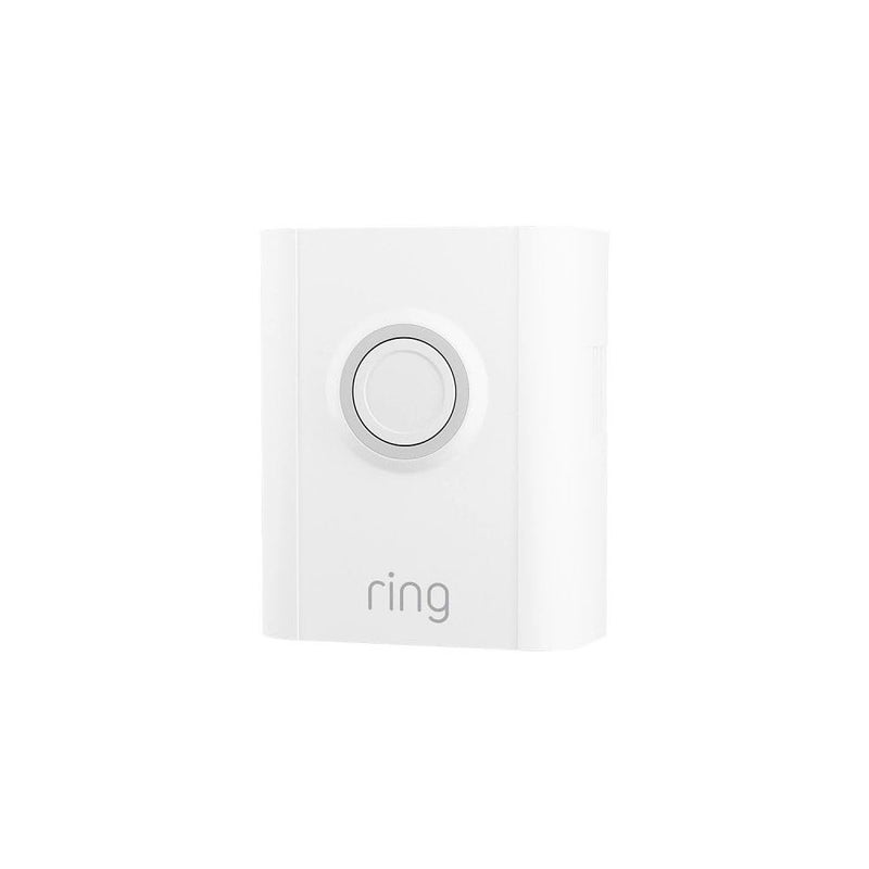 Ring Interchangeable Faceplate for Doorbells - Video Doorbell 3, Video Doorbell 3 Plus, Video Doorbell 4, Battery Doorbell Plus - White