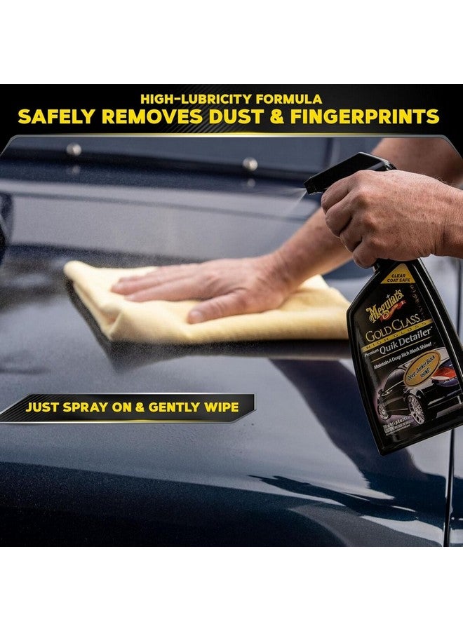Meguiar's Gold Class Premium Quik High Gloss Car Detailer Cleaner Spray 709 ml G7624 - Image 5