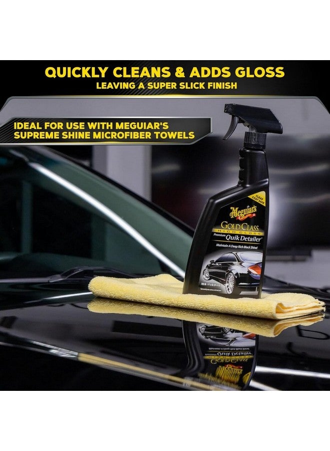 Meguiar's Gold Class Premium Quik High Gloss Car Detailer Cleaner Spray 709 ml G7624 - Image 4