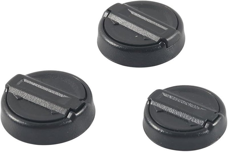 أغطية ثقب المفتاح من السيليكون الأسود لجيب رانجلر JL وجلادياتور JT 2018-2024 - Image 2