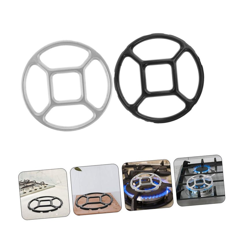 Stove Bracket Multifunctional Raised Wok Ring Non-Slip Pot Rack For Gas Stovetop - Image 5