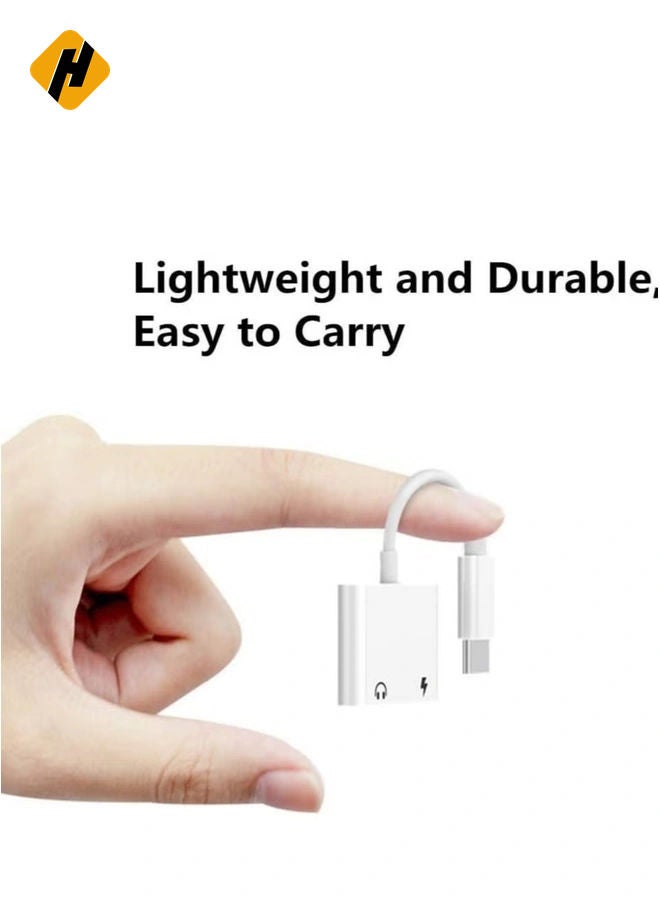 HuHa USB C to Headphone Jack Adapter with 3.5mm Aux Audio and Type C Charger Dongle Converter USBC Earphone Adaptor for Google Pixel 4 4XL 3 3XL 2 2XL,Samsung Note 10 , iPad Pro 2020 2019 2018 and More - Image 5