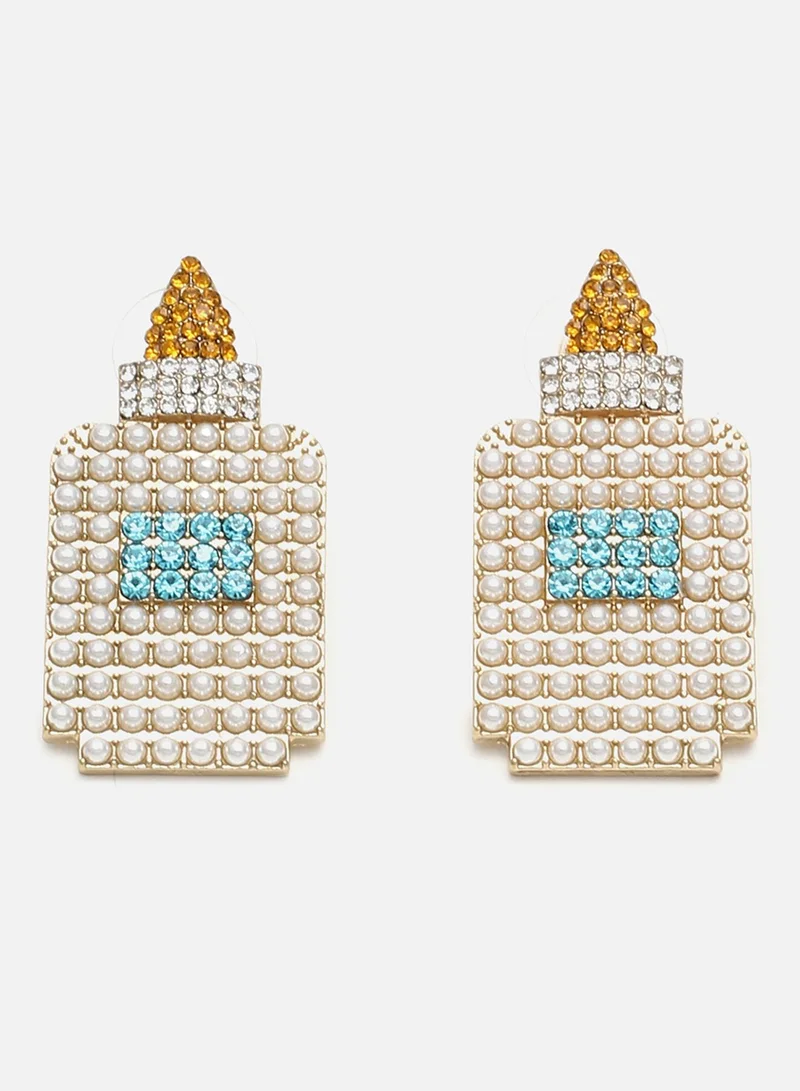 SOHI Casual Artificial Stud Earring Jewellery