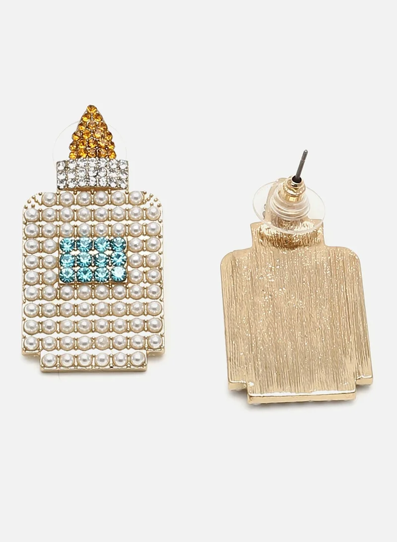 SOHI Casual Artificial Stud Earring Jewellery