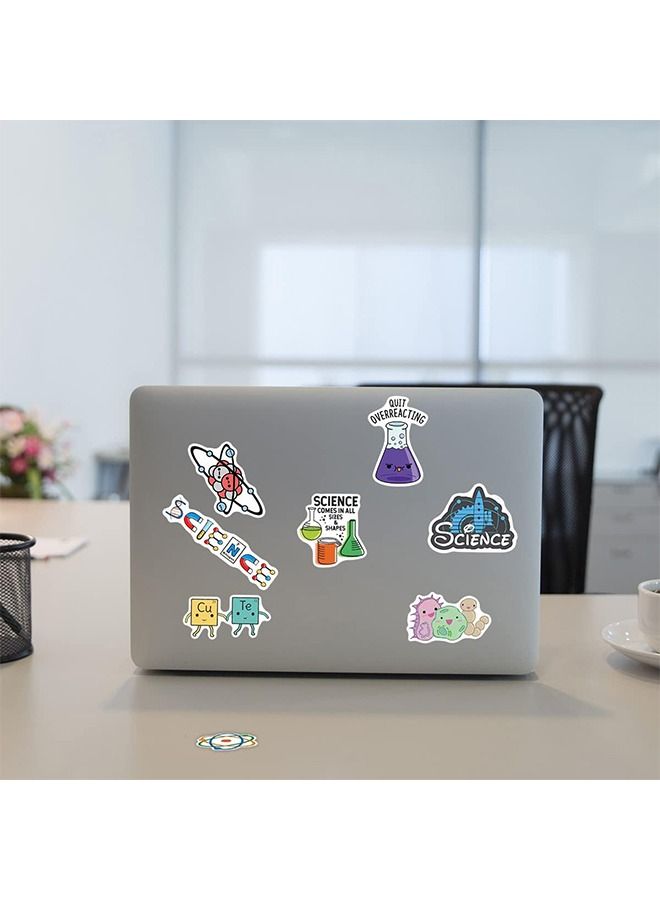 Ant Science Stickers Pack, 50 Pcs Physics Chemistry Biology Experiment Stickers for Hydroflask Laptop Water Bottle for Kids Teens Students Teachers, Waterproof Vinyl Laboratory Stickers Decal  - Image 4