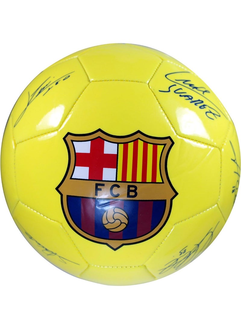 Icon Sports كرة قدم FC Barcelona أصلية مرخصة مقاس 5-13-3 - Image 1